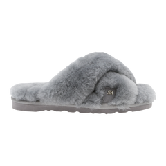 Crossy Sheepskin - Grey