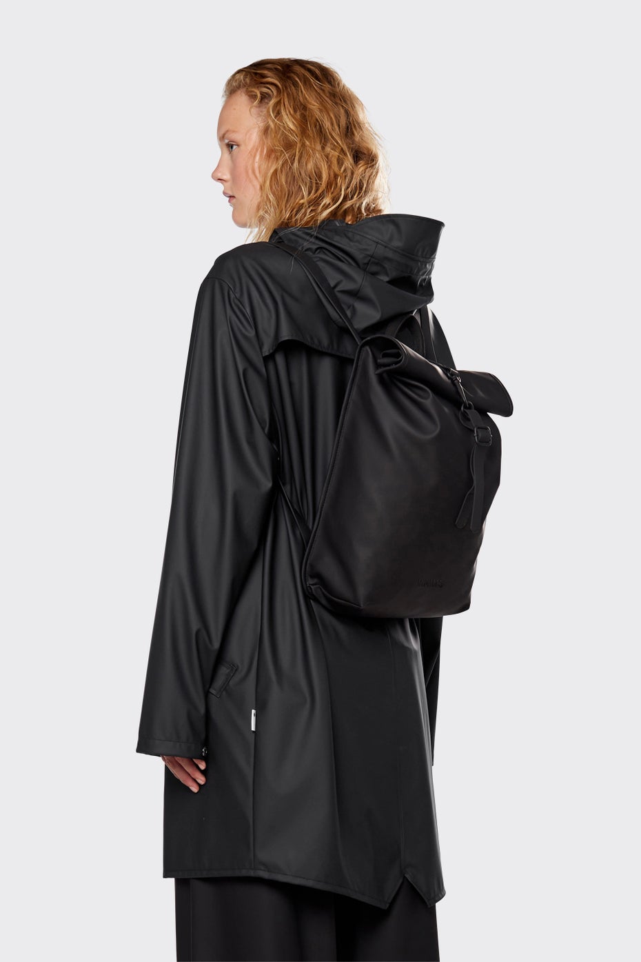 Rolltop Rucksack Mini - Black