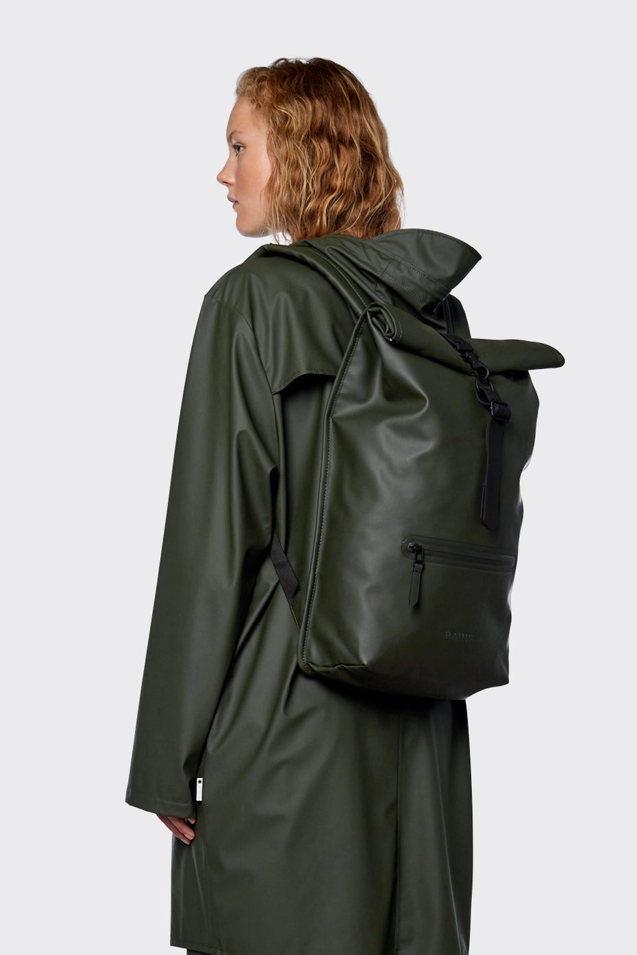 Rolltop Rucksack - Green