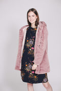 Chloe Hood Jacket - Pink - Ella & il - Jakker - VILLOID.no
