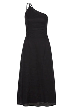 Soko Midi Dress - Black