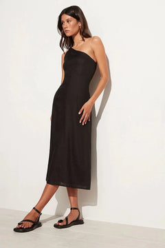 Soko Midi Dress - Black