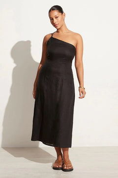 Soko Midi Dress - Black
