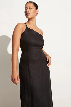 Soko Midi Dress - Black