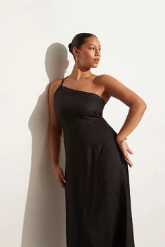 Soko Midi Dress - Black