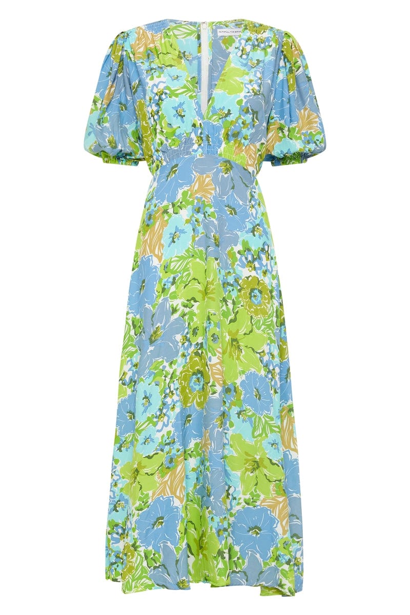Vittoria Midi Dress - San Benedetto Floral Print