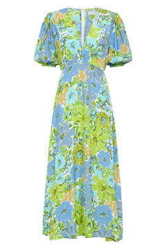 Vittoria Midi Dress - San Benedetto Floral Print
