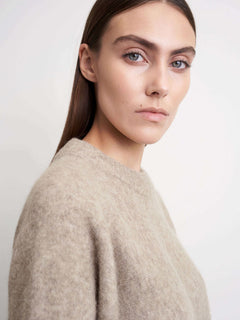 Gwynn A Pullover - Beige Melange