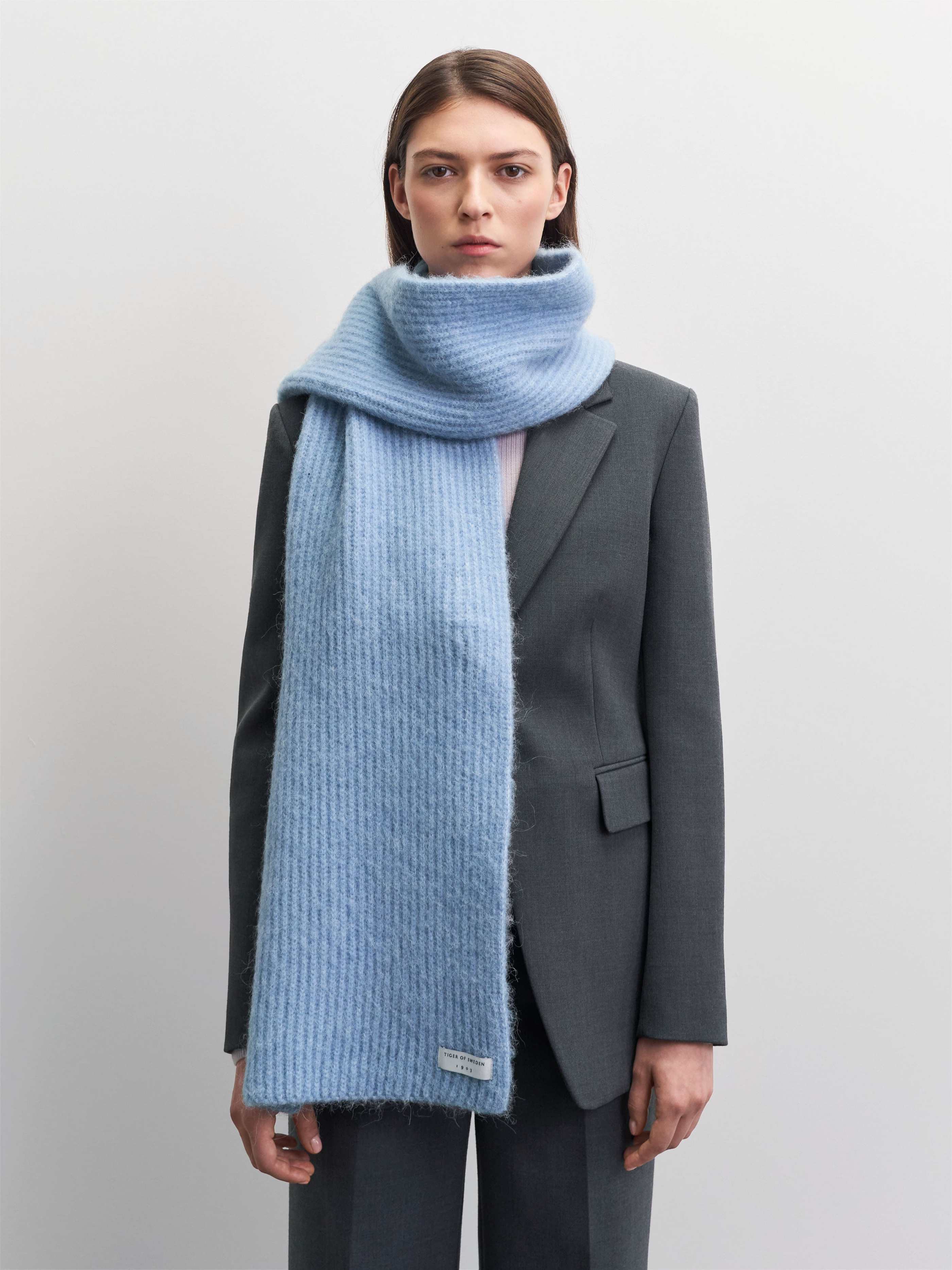 Erlinia Scarf - Rustic Blue