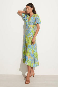 Vittoria Midi Dress - San Benedetto Floral Print