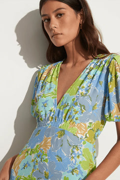 Vittoria Midi Dress - San Benedetto Floral Print