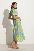 Vittoria Midi Dress - San Benedetto Floral Print