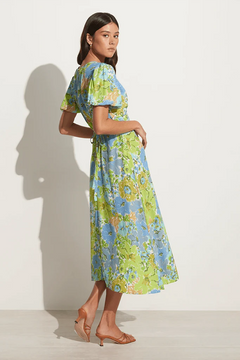 Vittoria Midi Dress - San Benedetto Floral Print