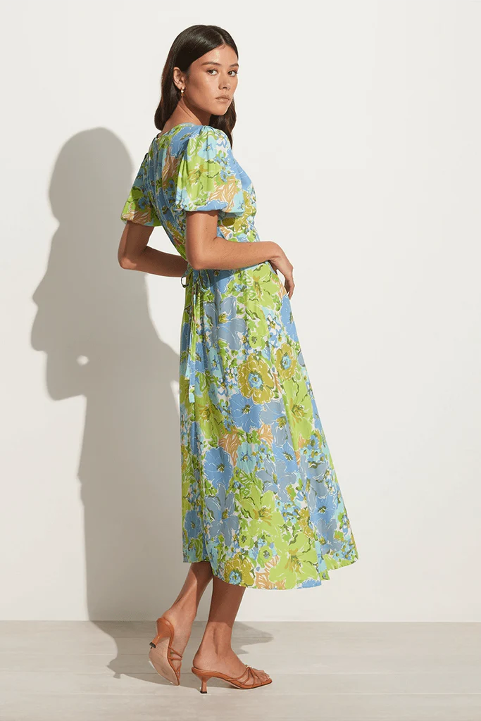 Vittoria Midi Dress - San Benedetto Floral Print