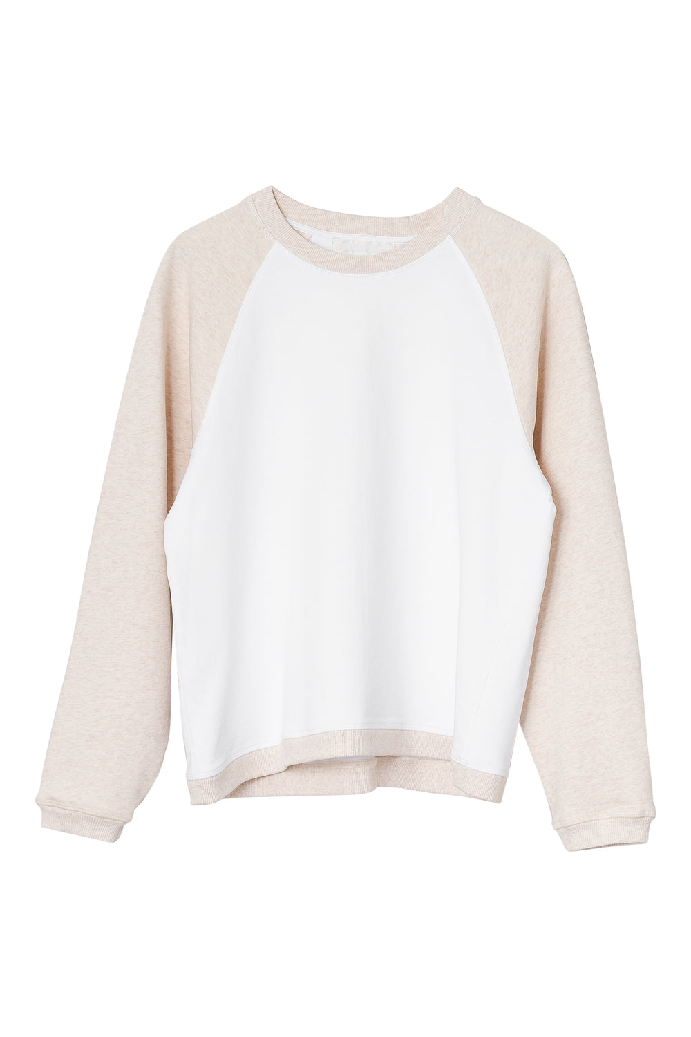 Seijaku Sweatshirt - Bright White Block