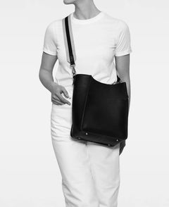 Sheila Bucket Bag - Black