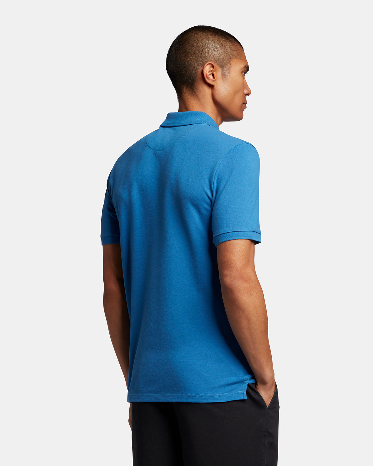 Plain Polo Shirt - Spring Blue
