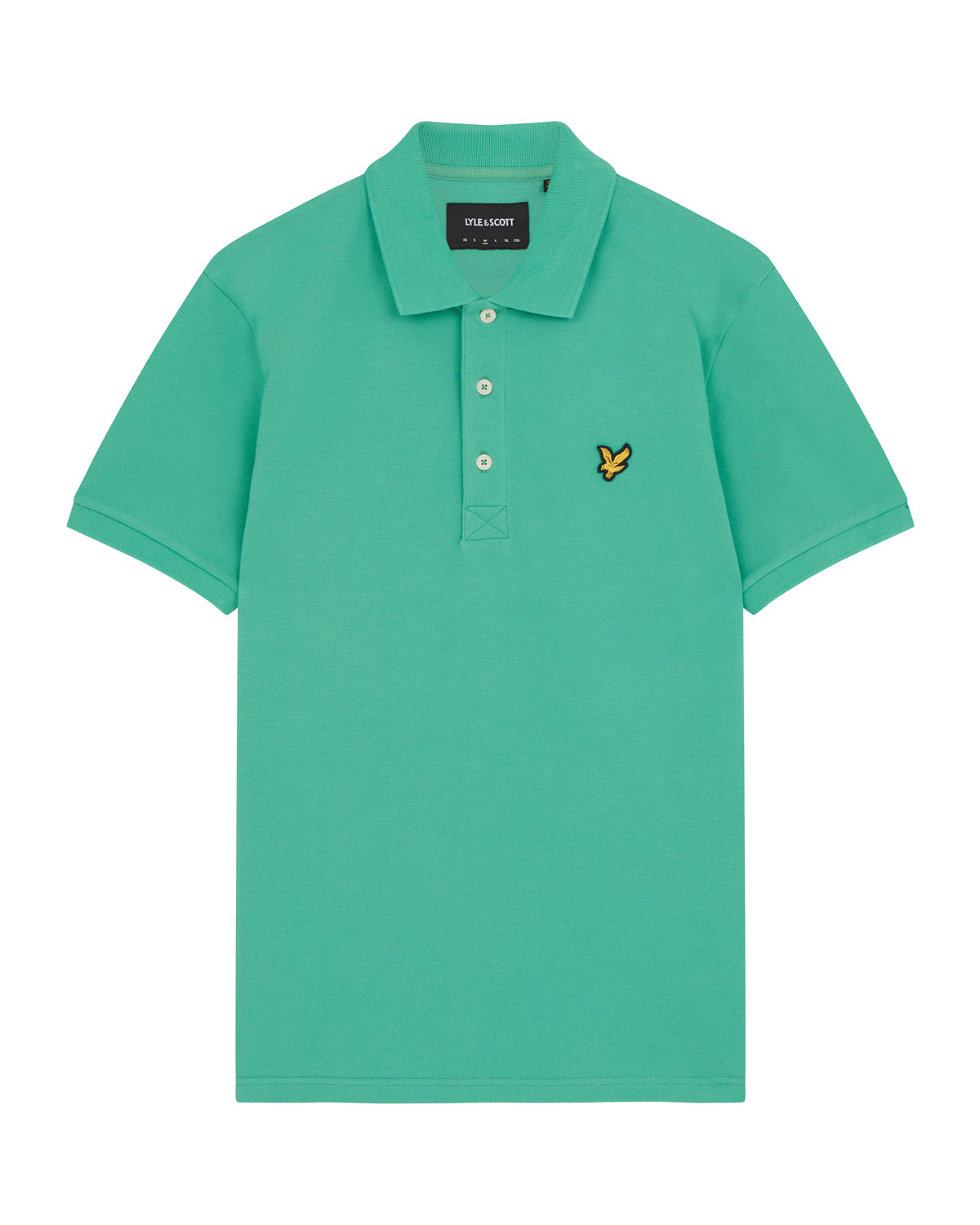 Plain Polo Shirt - Green Glaze