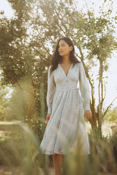 Ella Dress - Viola Flower