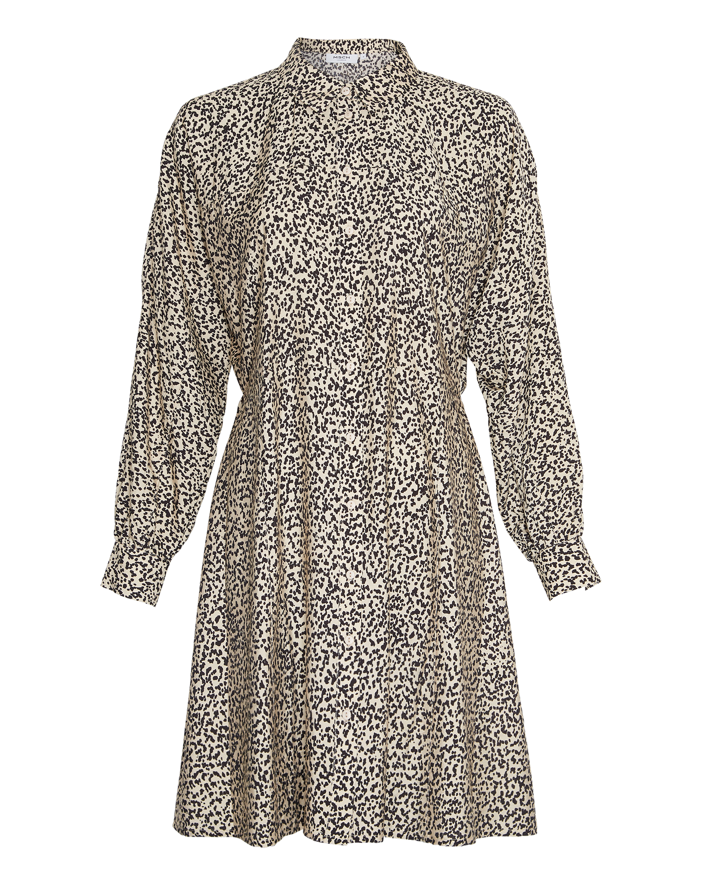 Saloma Ladonna Shirt Dress Aop - Cement Dot