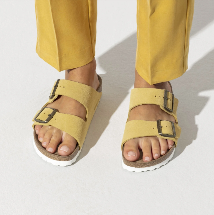 Arizona Suede SFB - Ochre - Birkenstock - Sko - VILLOID.no