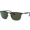 RB3686 - Matte Black On Black - Green