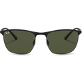 RB3686 - Matte Black On Black - Green