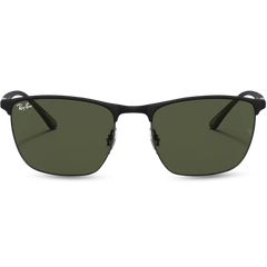 RB3686 - Matte Black On Black - Green