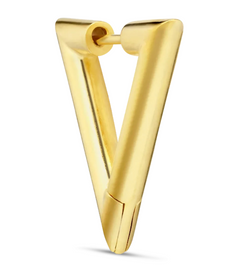 Small Chunky Triangle - Gold