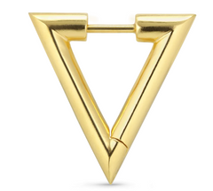 Small Chunky Triangle - Gold