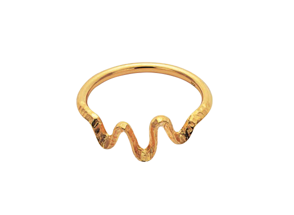 Sonar Ring - Gold - Maanesten - Tilbehør - VILLOID.no