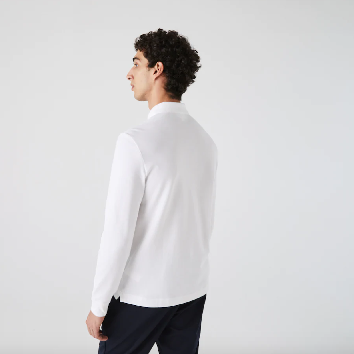 Lacoste Classic Polo Shirt Stretch - White