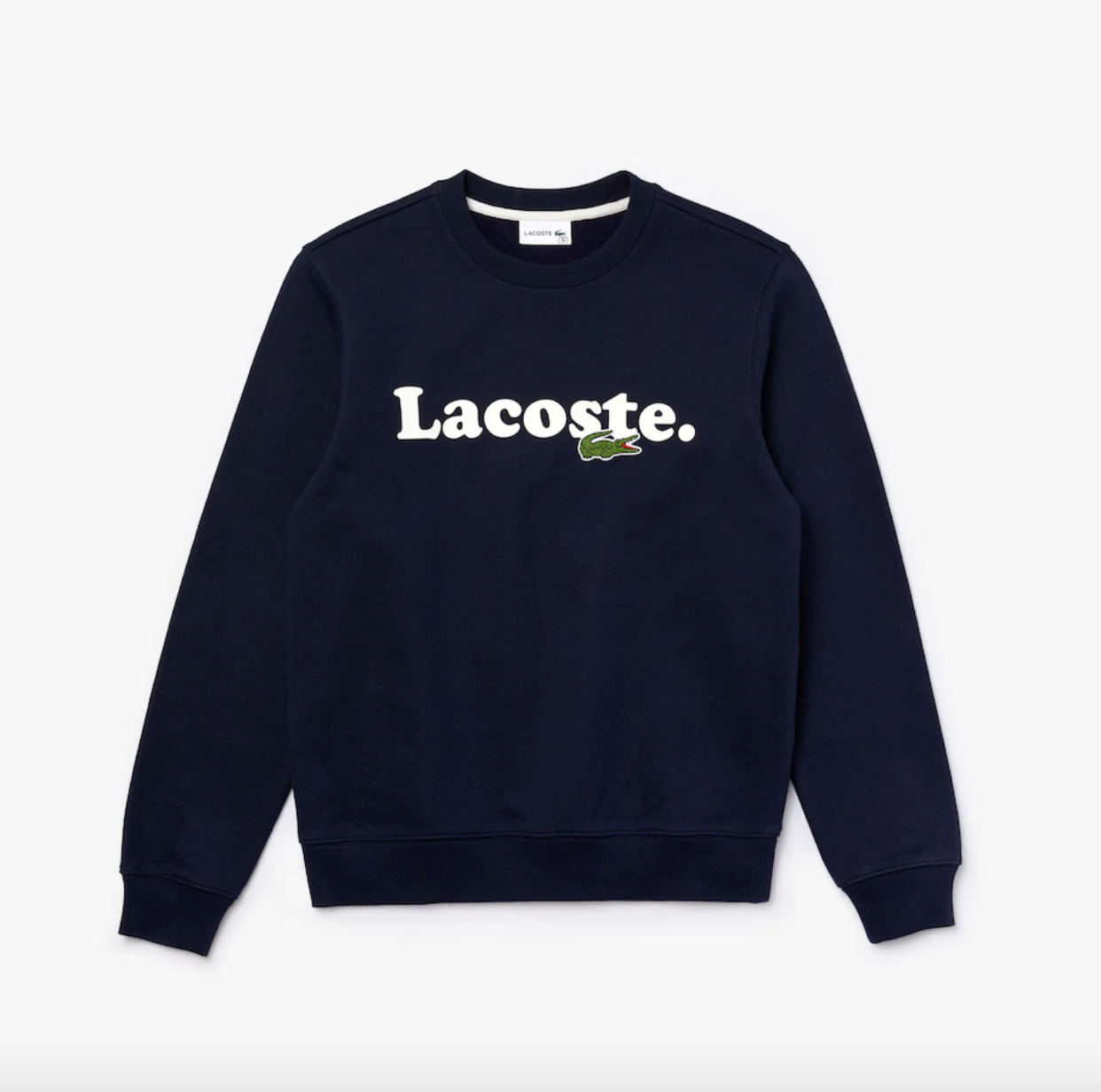 Lacoste Fleece Sweatshirt - Navy Blue