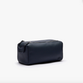 Lacoste Classic Leather Toilet Kit - Peacoat