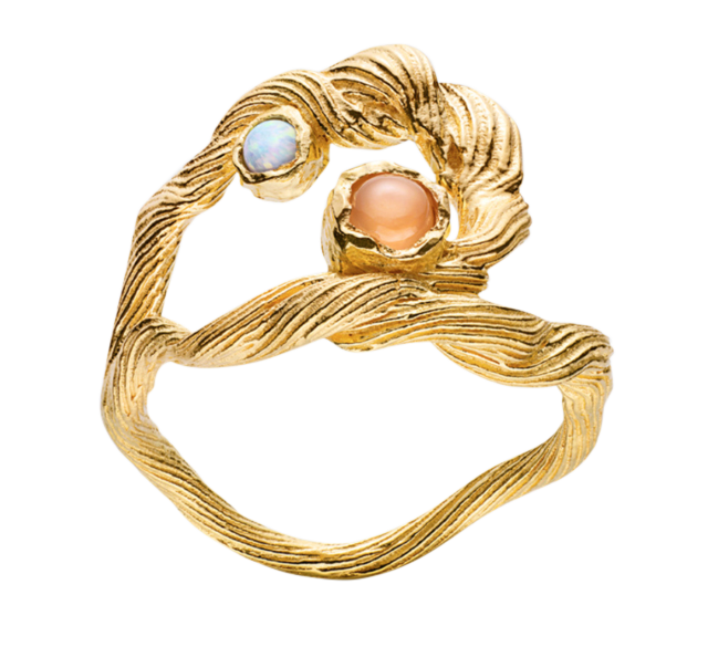 Curl Ring - Gold
