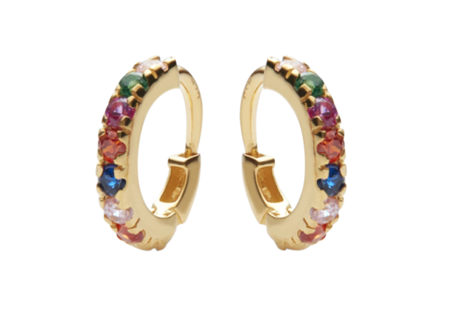 Nubia Color Earrings - Gold