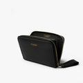 Small Zip Wallet - Black