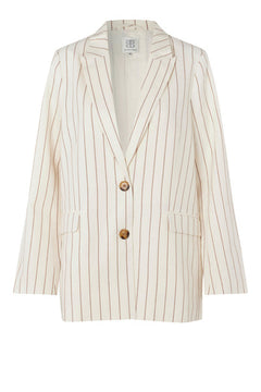 Spigato Blazer - Antique White