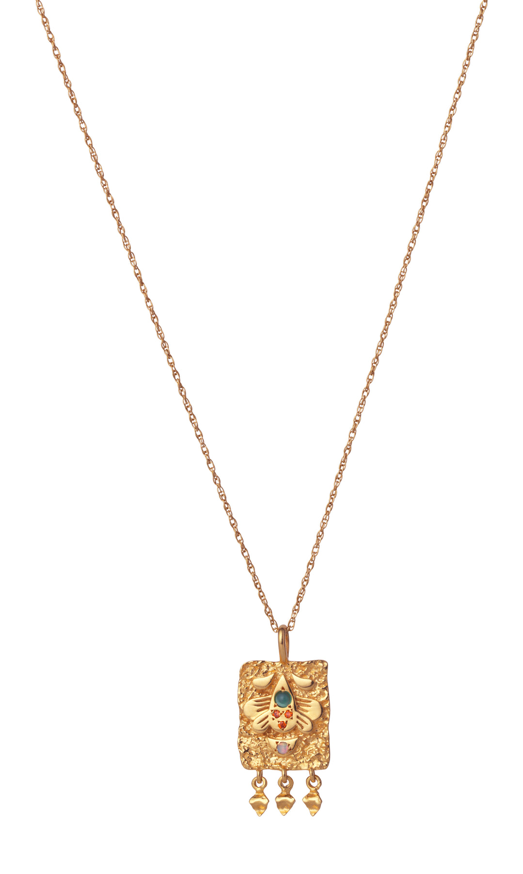 Spire Amulet Necklace - Gold