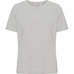 Stabil Top S/S - Light Grey Melange