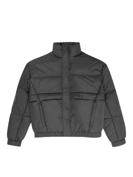 Steward Puffer L/S - Asphalt Solid