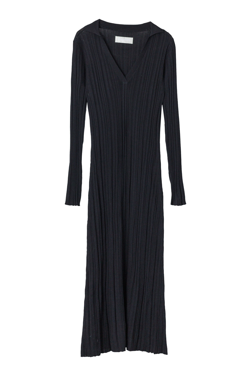 Tearz Dress - Anthracite Black