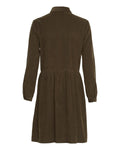Frea LS Shirt Dress - Grape Leaf - Moss Copenhagen - Kjoler - VILLOID.no