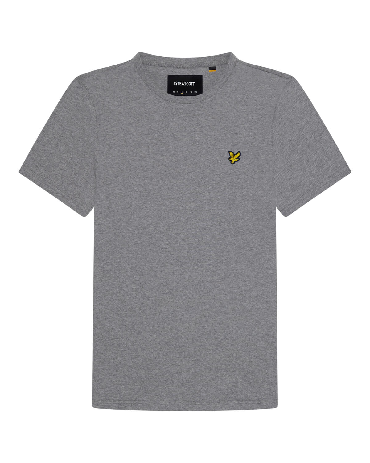 Plain T-Shirt - Mid Grey Marl