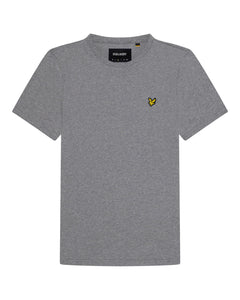 Plain T-Shirt - Mid Grey Marl