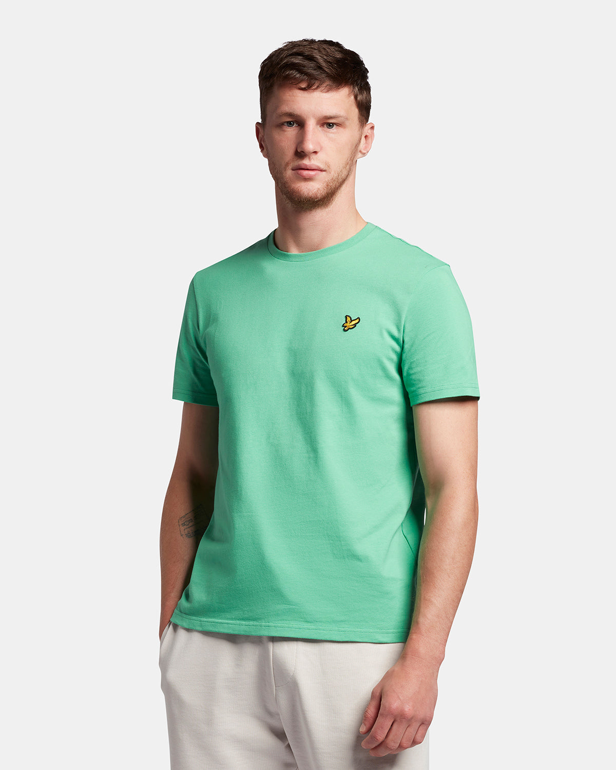 Plain T-shirt - Green Glaze