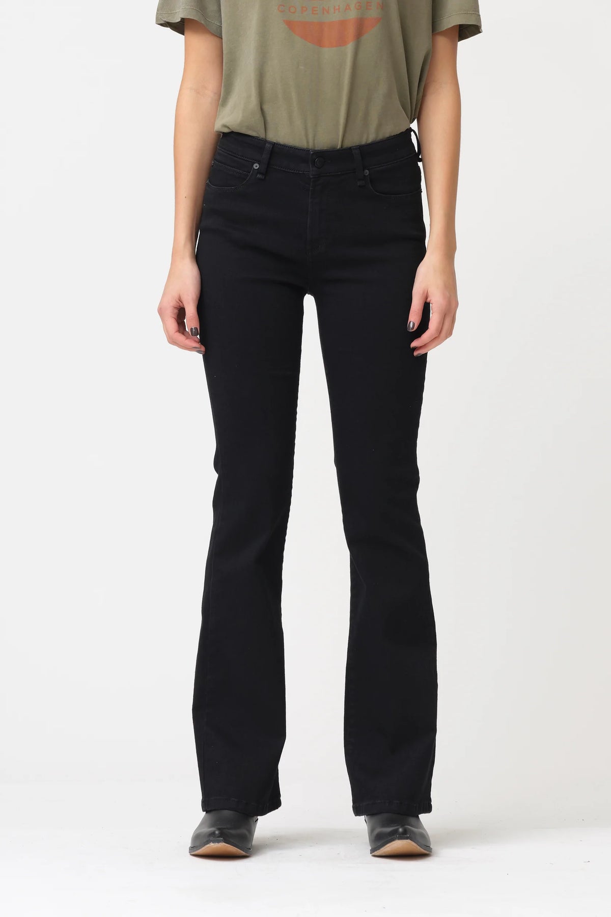 Tara Flare Wash - Cool Excellent Black