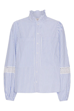 Tiffany Stripe Shirt - Blue