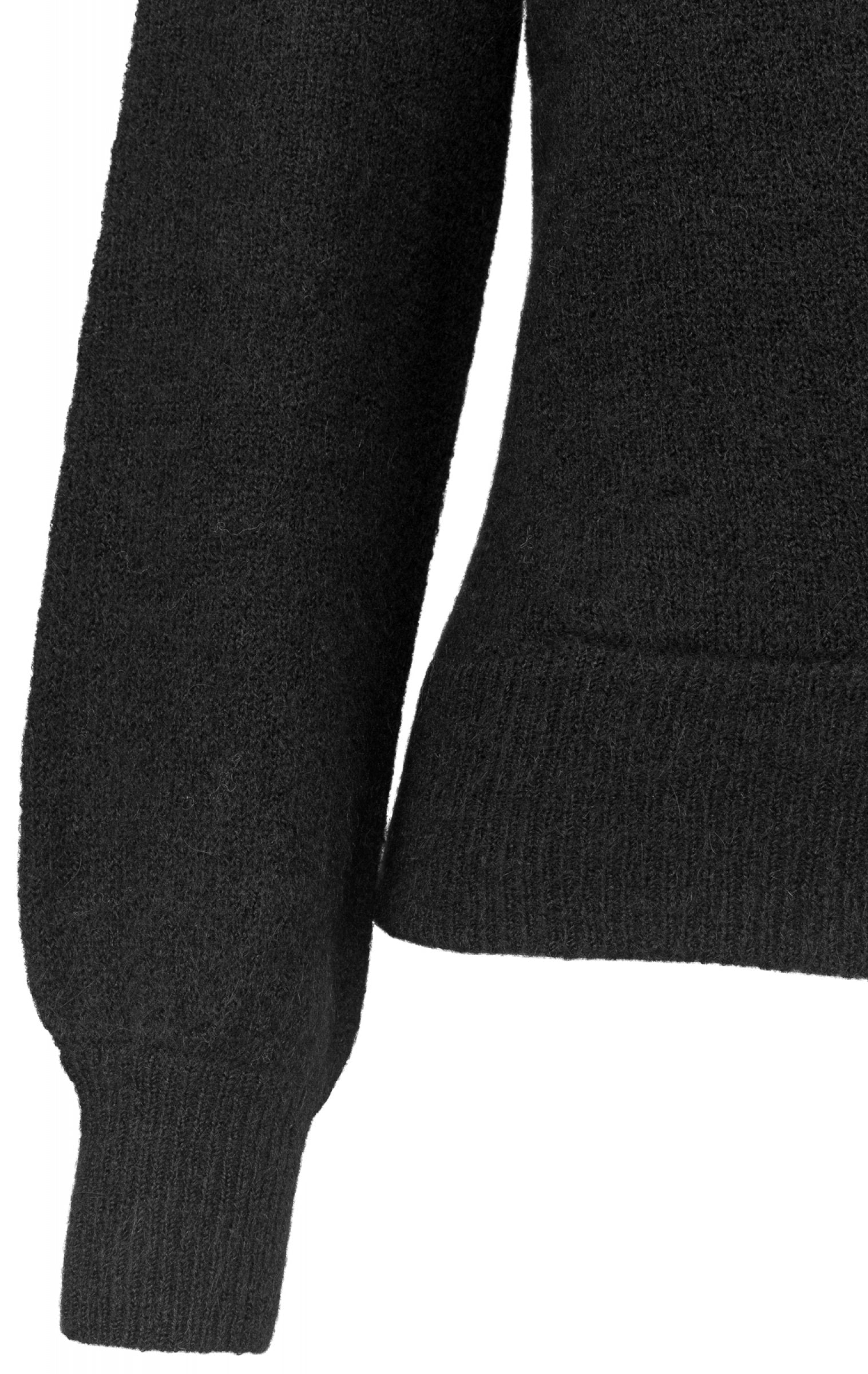 Soft Mohair Sweater - Black - MAUD - Gensere - VILLOID.no