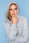 Ricky Mohair Sweater - Grey - Ella & il - Gensere - VILLOID.no